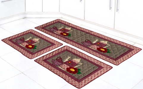 JOGO DE PASSADEIRA BULE COM XÍCARAS