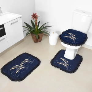 JOGO DE BANHEIRO GOLFINHO 3 PEÇAS