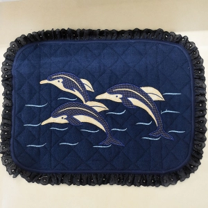 JOGO DE BANHEIRO GOLFINHO 3 PEÇAS