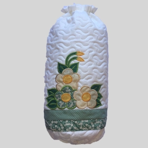 PUXA SACO MATELADO FLOR 1 PEÇA