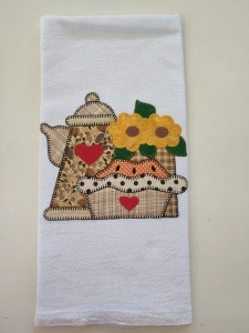 KIT COM 7 GUARDANAPOS P/ ACABAMENTO - BULE